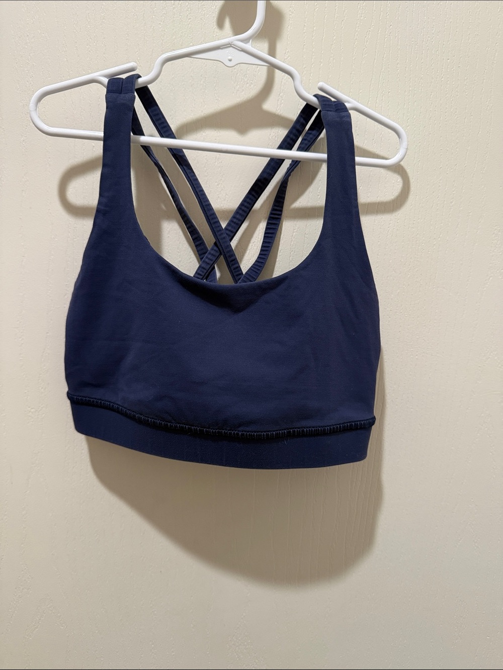 lululemon athletica Navy Cross-Back Sports Bra